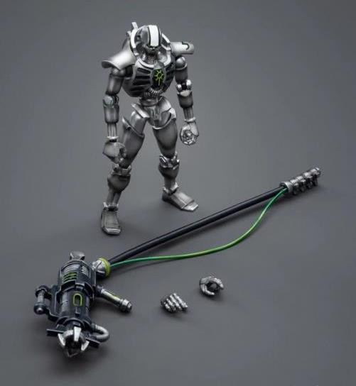 Warhammer 40k Necrons Sautekh Dynasty Immortal with Tesla Carbine 1/18 Scale Figure