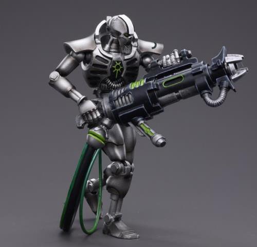 Warhammer 40k Necrons Sautekh Dynasty Immortal with Tesla Carbine 1/18 Scale Figure