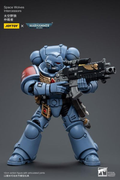 Warhammer 40K Space Wolves Intercessors 1/18 Scale Figure