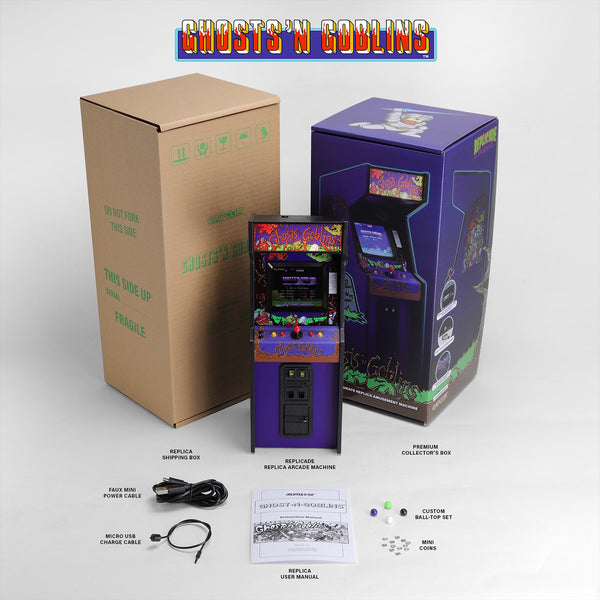Ghosts 'n Goblins x  Replicade 12" Scale Mini Arcade - Exclusive