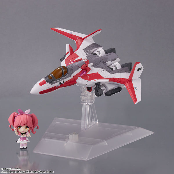 Macross Delta Tiny Session - VF-31C Siegfried (Mirage Use Ver.) & Makina Nakajima Figure Set