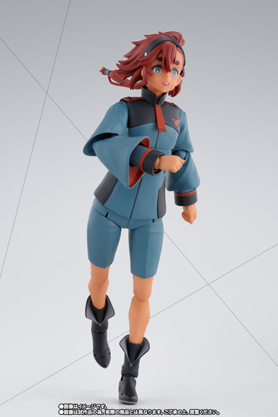 S.H. Figuarts Mobile Suit Gundam: The Witch from Mercury: Suletta Mercury (Regular Uniform Ver.) with Option Set