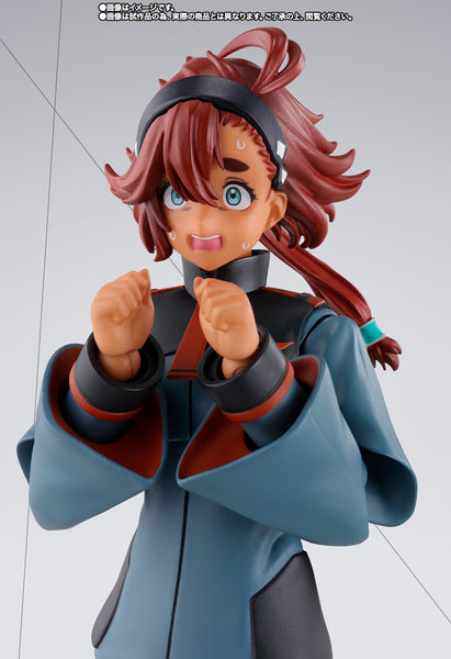 S.H. Figuarts Mobile Suit Gundam: The Witch from Mercury: Suletta Mercury (Regular Uniform Ver.) with Option Set