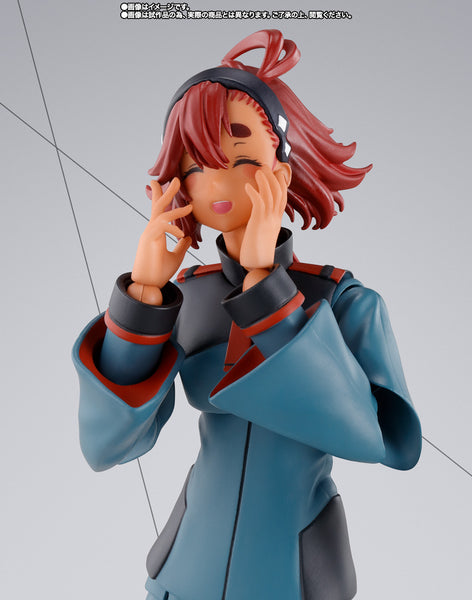 S.H. Figuarts Mobile Suit Gundam: The Witch from Mercury: Suletta Mercury (Regular Uniform Ver.) with Option Set