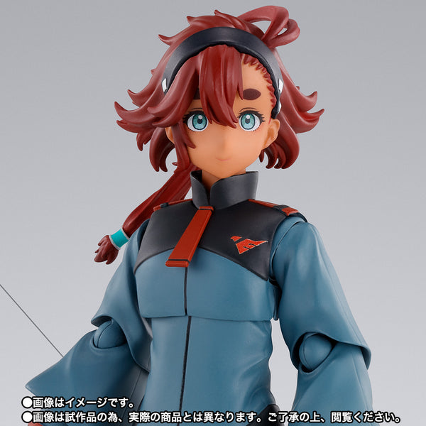 S.H. Figuarts Mobile Suit Gundam: The Witch from Mercury: Suletta Mercury (Regular Uniform Ver.) with Option Set