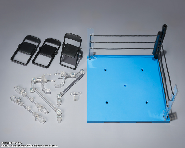 Tamashii Stage Act Ring (Neutral Corner) & Folding Chair Set