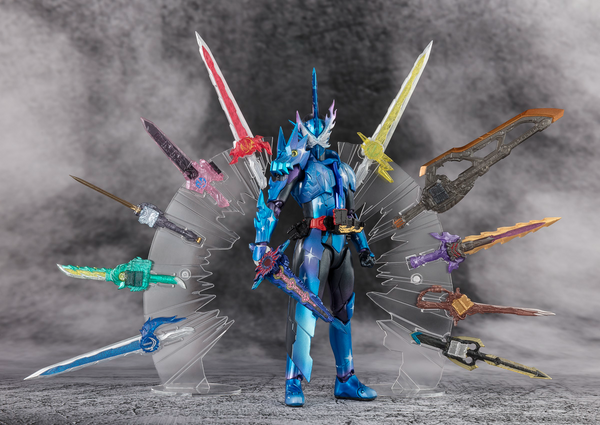 S.H. Figuarts - Kamen Rider Saber - Xross Saber & 10 Holy Sword Exclusive 2 Piece Set - P-Bandai