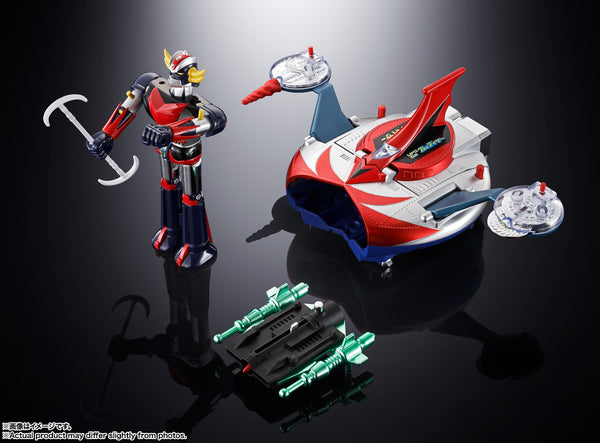 Chogokin - UFO Robot Grendizer: Grendizer & UFO Spazer Deluxe Set - LIMITED