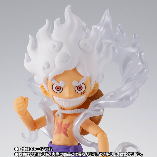 S.H.Figuarts x World Collectable Figure Monkey D. Luffy (Gear 5 Ver.) - P-Bandai