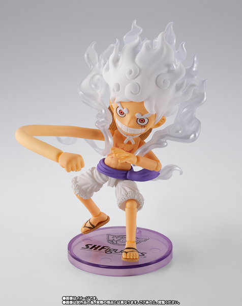 S.H.Figuarts x World Collectable Figure Monkey D. Luffy (Gear 5 Ver.) - P-Bandai