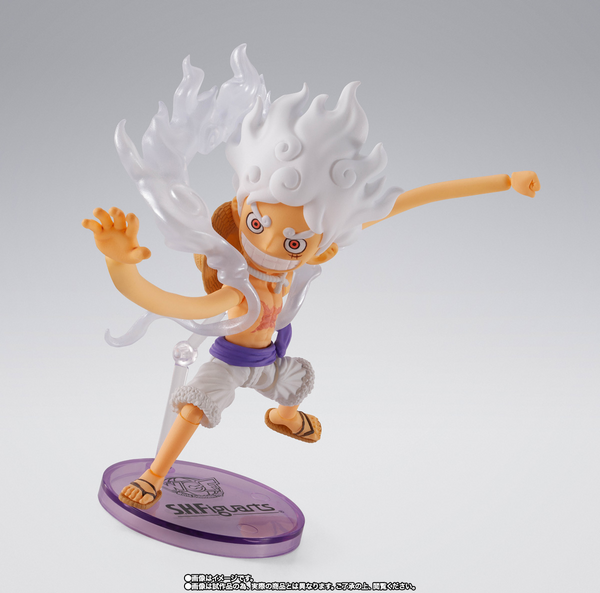 S.H.Figuarts x World Collectable Figure Monkey D. Luffy (Gear 5 Ver.) - P-Bandai