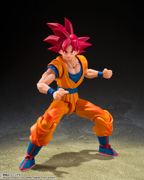S.H. Figuarts - Dragon Ball Super: Super Saiyan God Son Goku (God Aura)