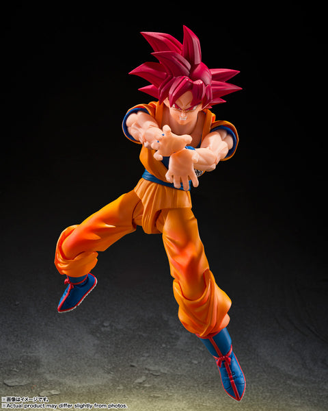 S.H. Figuarts - Dragon Ball Super: Super Saiyan God Son Goku (God Aura)
