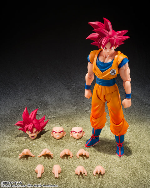 S.H. Figuarts - Dragon Ball Super: Super Saiyan God Son Goku (God Aura)