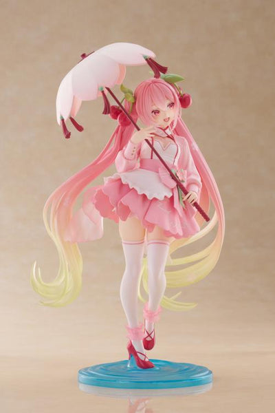 Vocaloid AMP+ Sakura Miku (Sakura Dress Ver.) Figure