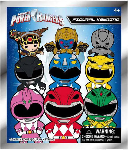 3D Figural Keyring Power Rangers Mystery Pack [1 RANDOM Figure]