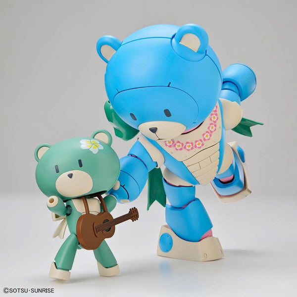 HGGBM#09 Beargguy Ohana, Petit'GGuy & AloHalo 1/144 Scale Model Kit