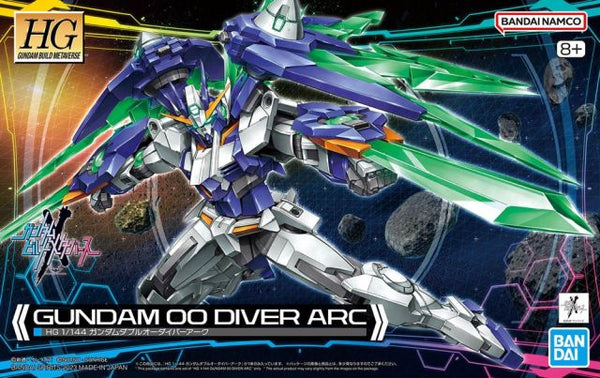 HGGBM#05 Gundam 00 Diver Arc 1/144 Scale Model Kit