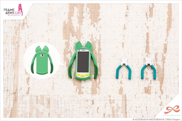 Frame Arms Girl Sousai Shoujo Teien Wakaba Girls' High School Winter Clothes Bukiko Kotobuki 1/10 Scale Model Kit