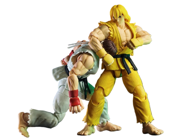 Storm Arena: Street Fighter Alpha 3 -  Ken (Yellow) 1/12 Scale Figure NYCC EXCLUSIVE