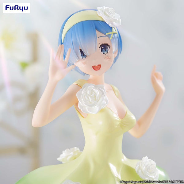 Re:Zero Starting Life in Another World Trio-Try-iT Rem (Flower Dress Ver.) Figure