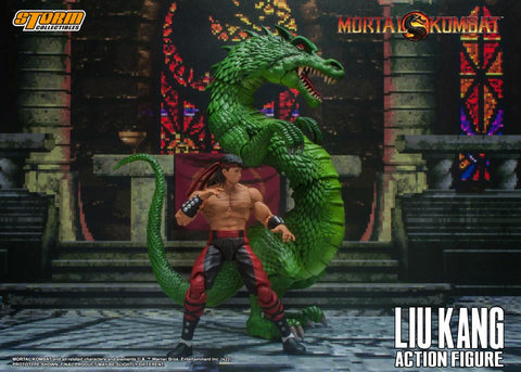 Mortal Kombat VS Series: Liu Kang and Dragon 1/12 Scale Figure