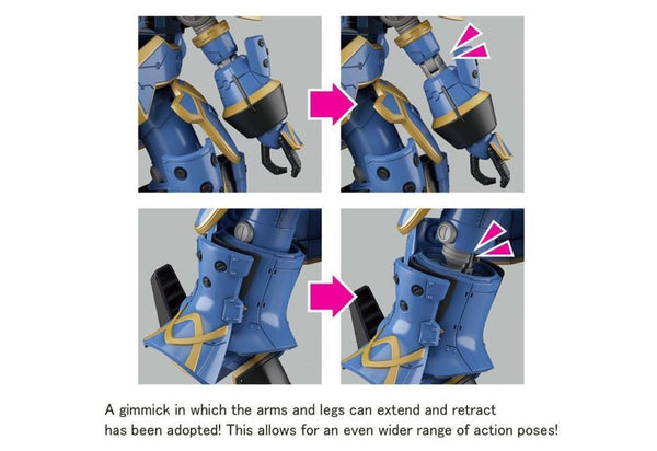 Sakura Wars HG Spiricle Striker Mugen (Anastasia Palma Type) 1/24 Scale Model Kit