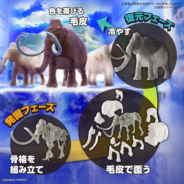 Exploring Lab Nature Mammoth Color Changing Model Kit