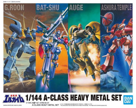 Heavy Metal L-Gaim A-Class (Set of 4) 1/144 Model Kits