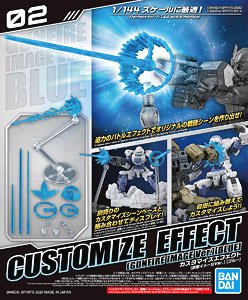 30 Minute Missions #02 Customize Effect Gunfire Image Ver. (Blue)