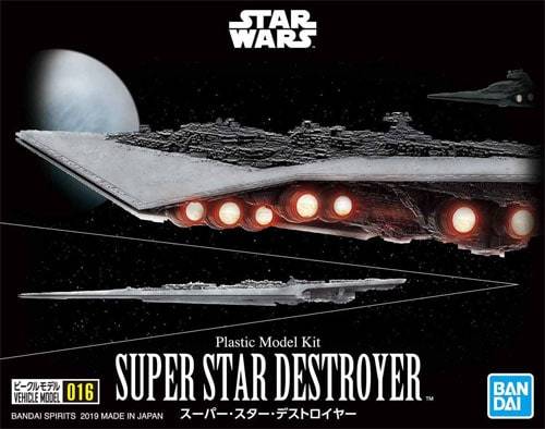 Vehicle Model #016 Super Star Destroyer Vehicle 1/100000 Scale Model Kit