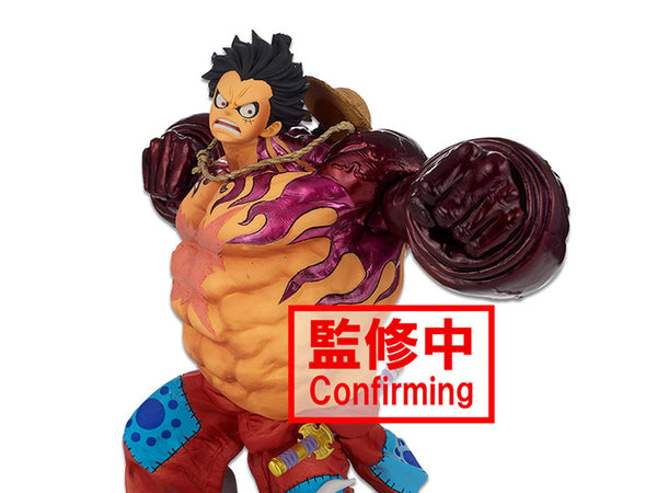 One Piece World Figure Colosseum 3 Super Master Stars Piece Monkey D. Luffy Gear 4 (The Brush)