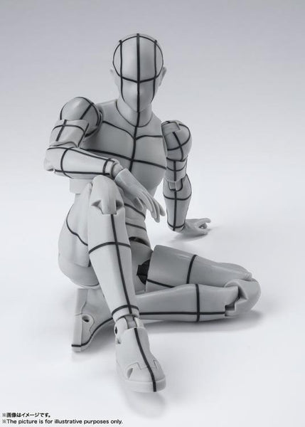 S.H.Figuarts - Body Kun Wireframe Gray Color Ver.