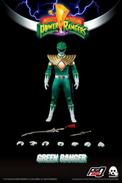 Mighty Morphin Power Rangers FigZero Core Rangers & Green Ranger 1/6 Scale Figure 6-Pack