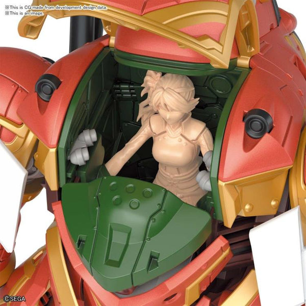 Sakura Wars HG Spiricle Striker Mugen (Hatsuho Shinonome Type) 1/24 Scale Model Kit