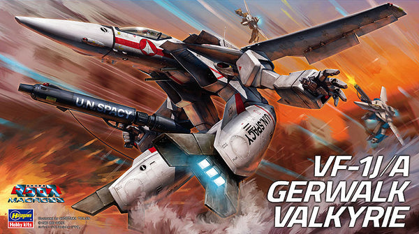 "Macross" #25 VF-1J/A Gerwalk Valkyrie 1/72 Model Kit