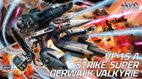 "Macross: DYRL" #26 VF-1S/A Strike/Super Gerwalk Valkyrie 1/72 Model Kit