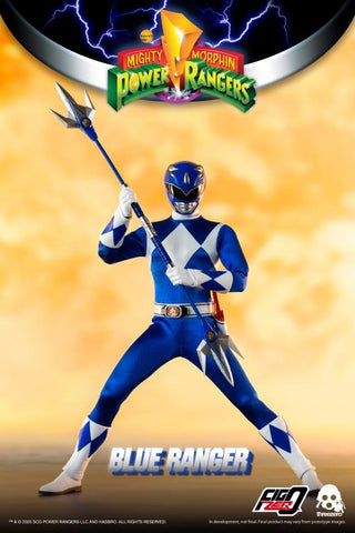 Mighty Morphin Power Rangers FigZero Blue Ranger 1/6 Figure