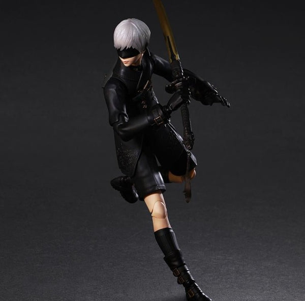 Nier Automata Play Arts Kai - 9S (YoRHa No.9 Type S) Deluxe Version