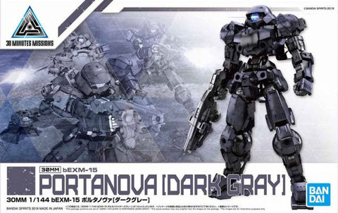 30 Minute Missions #05 bEMX-15 Portanova (Dark Gray) Model Kit