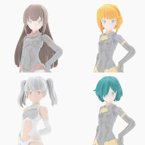 30 Minutes Sisters Option Hair Style Parts Vol.5 Set of 4 Accessory Kits