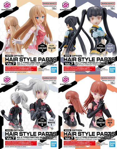 30 Minutes Sisters Option Hair Style Parts Vol.7 Set of 4 Accessory Kits