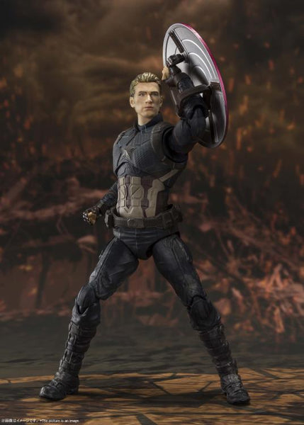 S.H. Figuarts - Avengers: End Game: Captain America (Final Battle Edition)