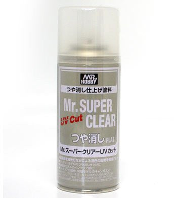Mr Hobby - Mr. Super Clear Spray UV Cut (Flat) B523 - Limited