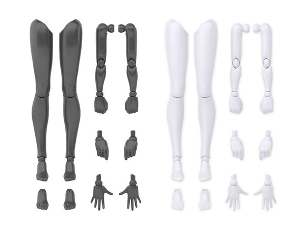 30 Minutes Sisters Option Body Parts Arm & Leg Parts (White and Black)