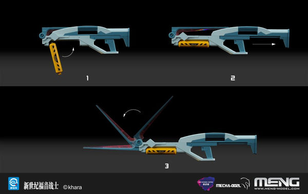 Rebuild of Evangelion: EVA Unit-02 Production Model Meng Model Kit