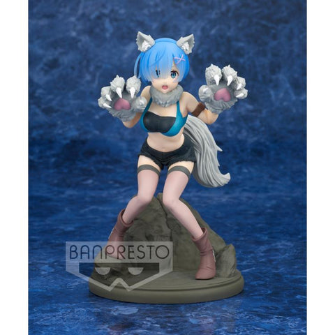 Re Zero: Rem (Monster Motions) Espresto est Figure