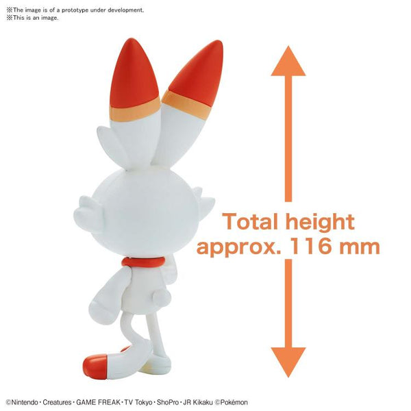 Pokemon Model Kit Quick!! 05 Scorbunny