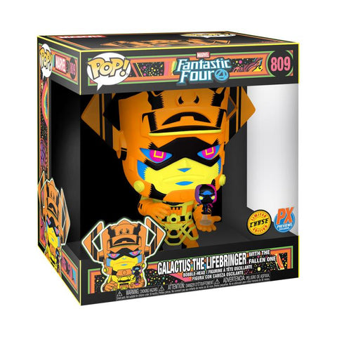 809 Fantastic Four: Galactus the LIfebringer w/ The Fallen One (Black Light Ver.) PX Previews Exclusive Chase