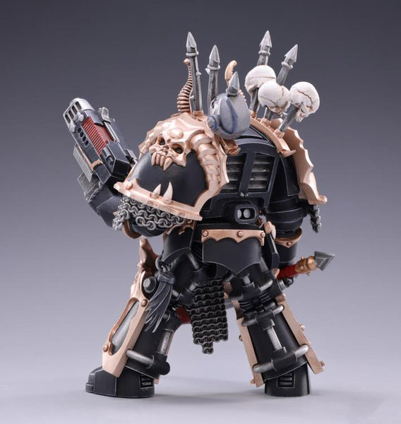 Warhammer 40K Black Legion Chaos Terminator Brother Gnarl 1/18 Scale Figure